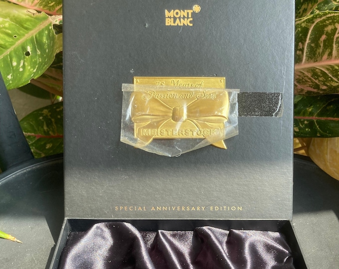 Preloved Mont Blanc Meisterstuck Watch box
