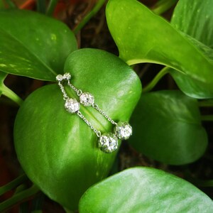 Starry Disco Balls Dangling Earrings