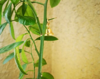 Gold Jingle bell charm/pendant