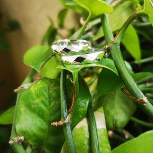 Diamond inspired White Gold Ring/Band(S)