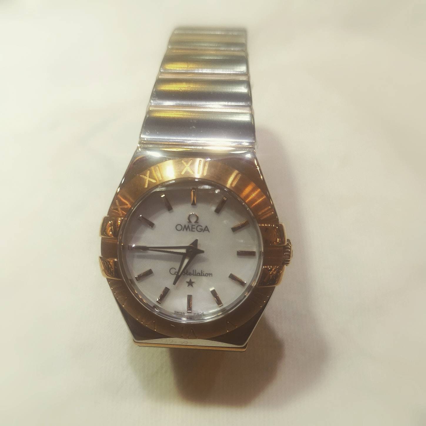 Omega Constellation 2 Toned Watch 