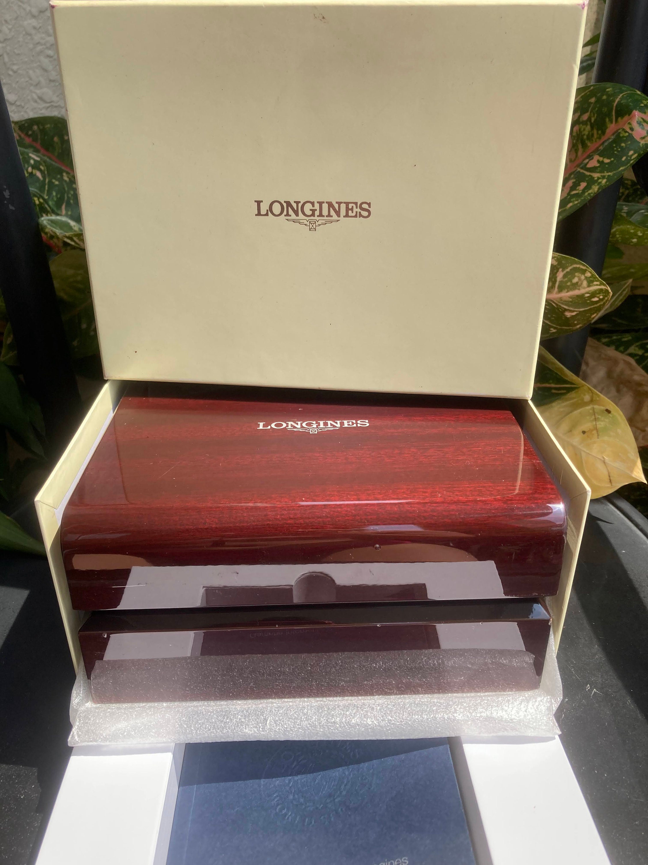 Longines watch hotsell box for sale