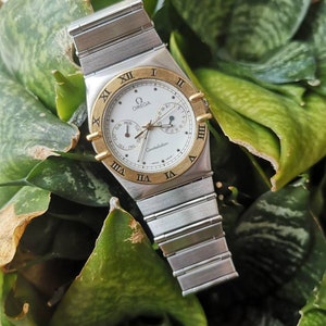 Omega Constellation White Face Watch
