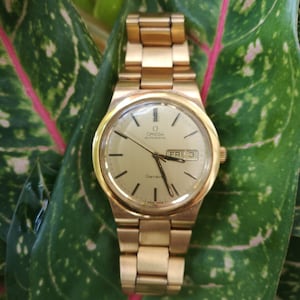 Vintage Gold Omega Geneve Watch