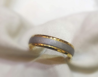 Platinum Gold Matt Finishing Band