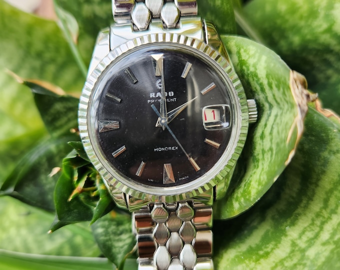 Vintage Rado President Date Watch