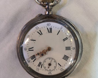 Antique Silver Pocket Watch