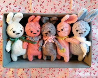 amigurumi rabbit gift toy child doll