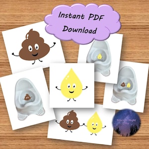 Flashcards zindelijkheidstraining, promptkaarten