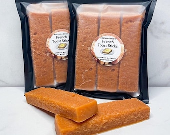 French Toast Stick Wax Melts, Sourdough, Maple Syrup Scent