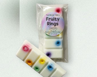 Fruity Rings Wax Melt Snap Bar Wax Melts For Warmer Wax Melts for Gifts Birthday Gifts for Wax Melts Gifts Anyone