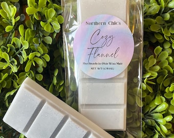 Cire fondante parfumée Cosy Flannel - Parfum d'ambiance d'automne