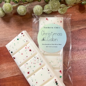 Christmas Cabin Wax Snap Bars Wax Melts Holiday Snap Bar Melts For Gifts Wax Melts Wax Warmer Melts Home Wax Melts Amazing Scent