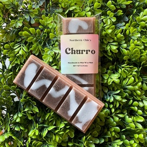 Churro Wax Melt | Cinnamon Wax Melt | Food Wax Melt | Gift for Anyone | Foodie Gift | Bakery Scent |