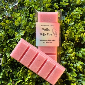 Sugared Vanilla Waffle Cone Wax Melt | Sugared Sweet Wax Melt | Bakery Wax Melt | Gift For Anyone | Foodie Gift |
