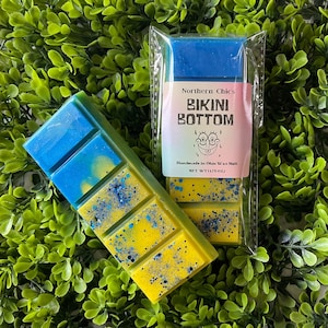 Bikini Bottom wax melts, strong scented and fun melts, perfect and unique gift idea for that Spongebob lover