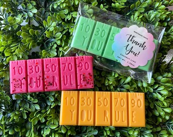 Teacher Appreciation Melt Snap Bars, Perfect Gift for anyone,  Pick Your Own Scent ,Wax Melts, Easter Teacher Gift, Wax Melts for Warmer