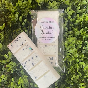 Jasmine Santal Wax Melt Snap Bar Wax Melts For Warmer Wax Melts for Gifts, Unique Gifts for Wax Melts Gifts for Anyone