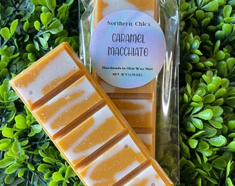 Caramel Macchiato Wax Melt | Coffee Scented Soy Snap Bar