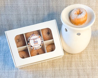 Sugared Pumpkin Donut Wax Melts, Fall Scented, 6-Piece