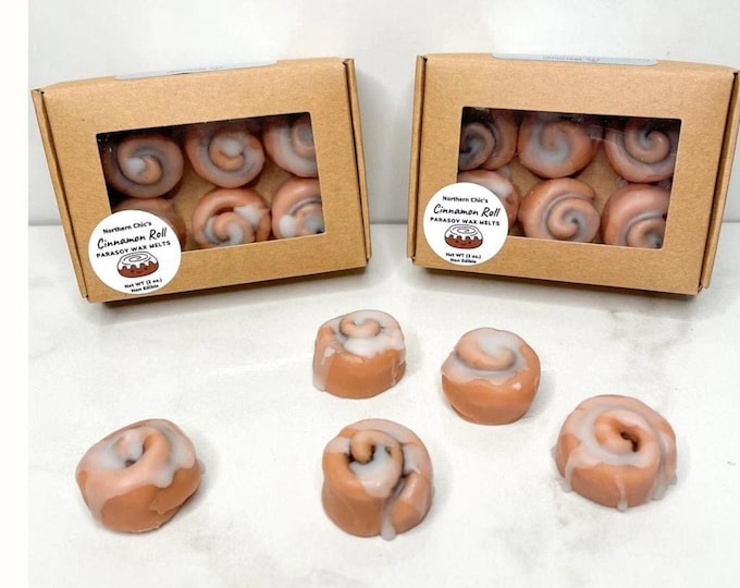 Housewarming Wax Melts Cinnamon Bun Scent Housewarming Etsy