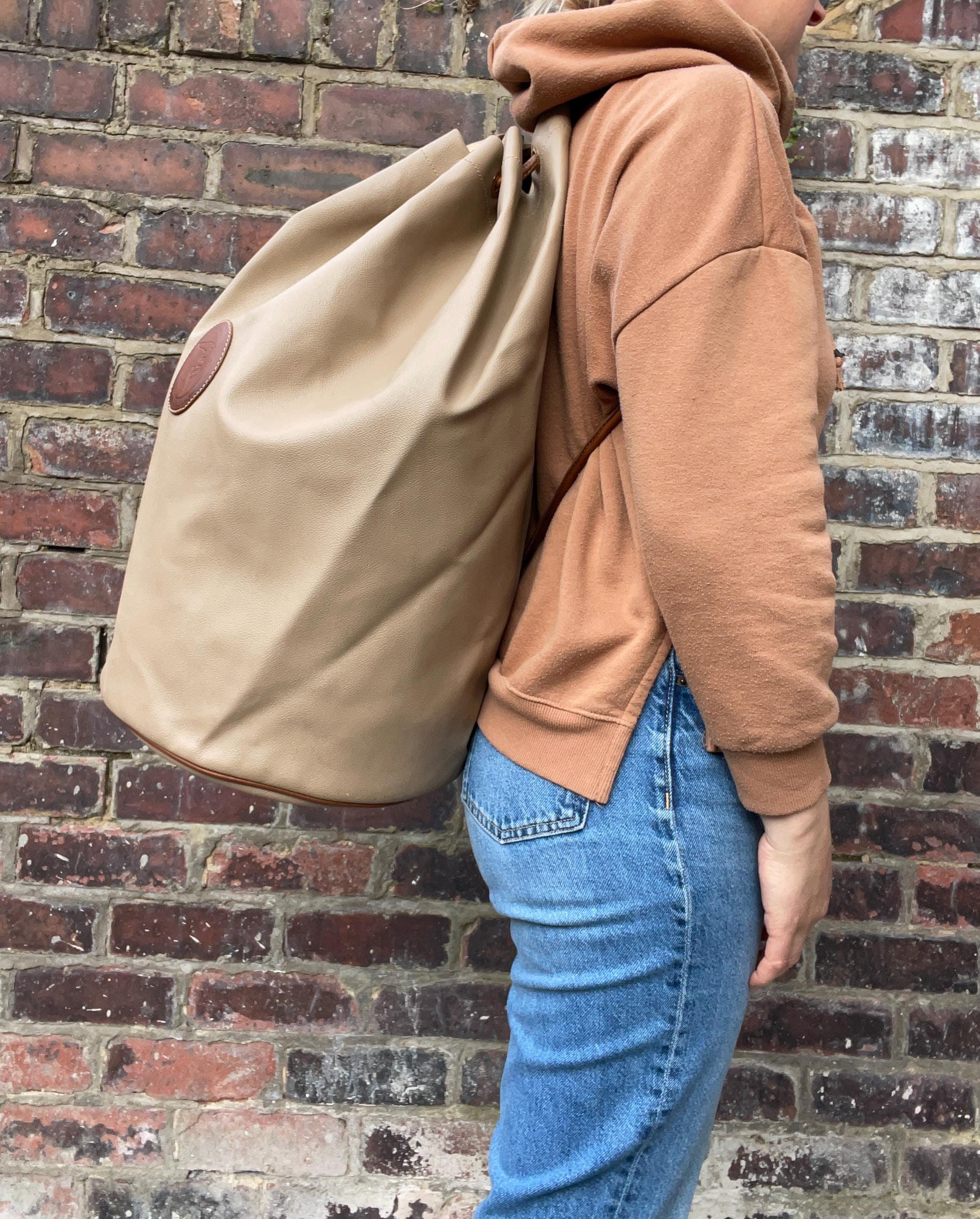 Vintage 90s Trussardi Large Bucket Sling Sailors Bag - Etsy Australia