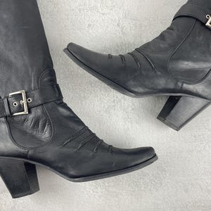 Stuart Weitzman for Russell & Bromley - Bottes longues style western à enfiler Taille UK 7