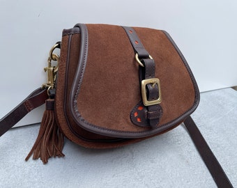 Turner & Bell Small Leather Saddle Bag