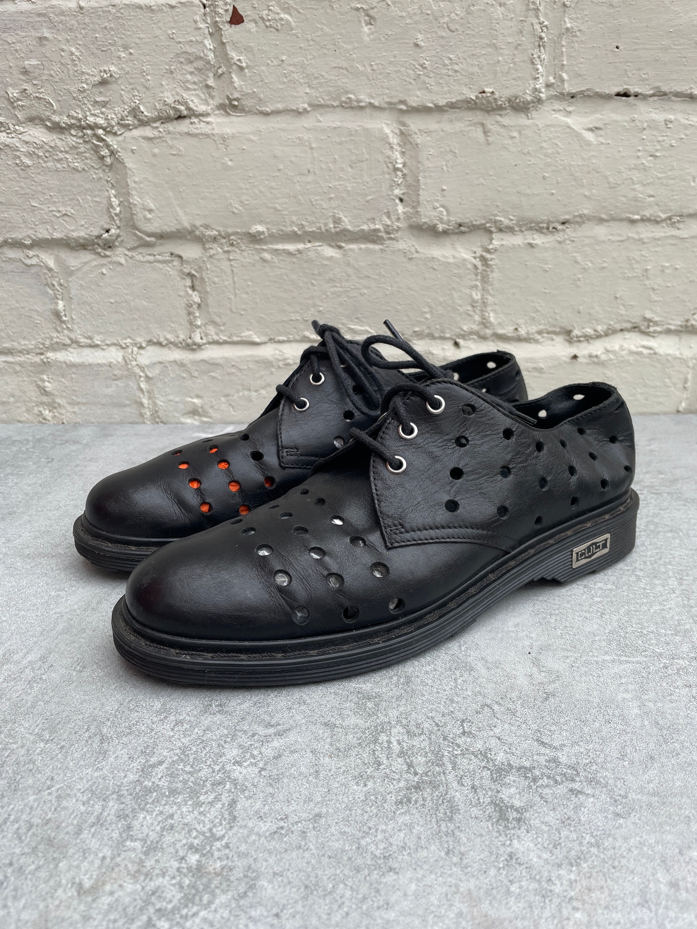 90s Cult Perforated Leather Lace up Shoes UK 8 / EUR 41 - Etsy 90s Cult Perforated Leather Lace up Shoes UK 8 / EUR 41 - Etsy