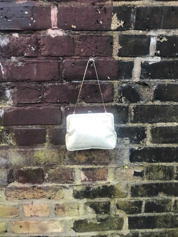 1960s Metallic Fabric Handbag