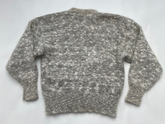 Fluffy Mohair 80s Cardigan - image 7