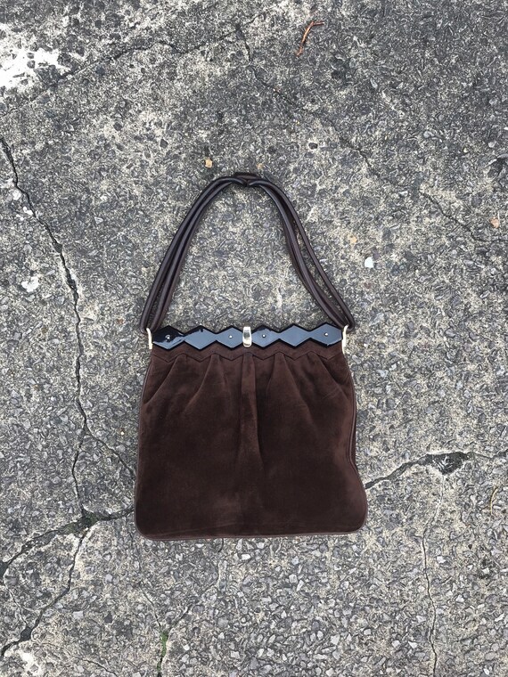 1960s Suede Bag