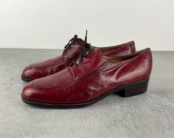 Giorgio Brutini Dress Shoe SZ 9 Fromal Leather RED Giorgio Brutini Private Collection Leather Red Men main image 2