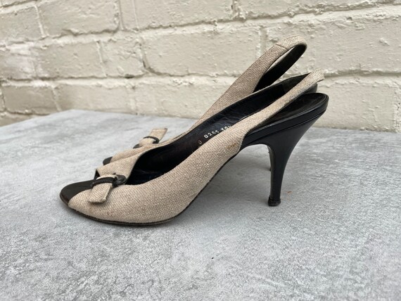 Slingback hot sale canvas shoes