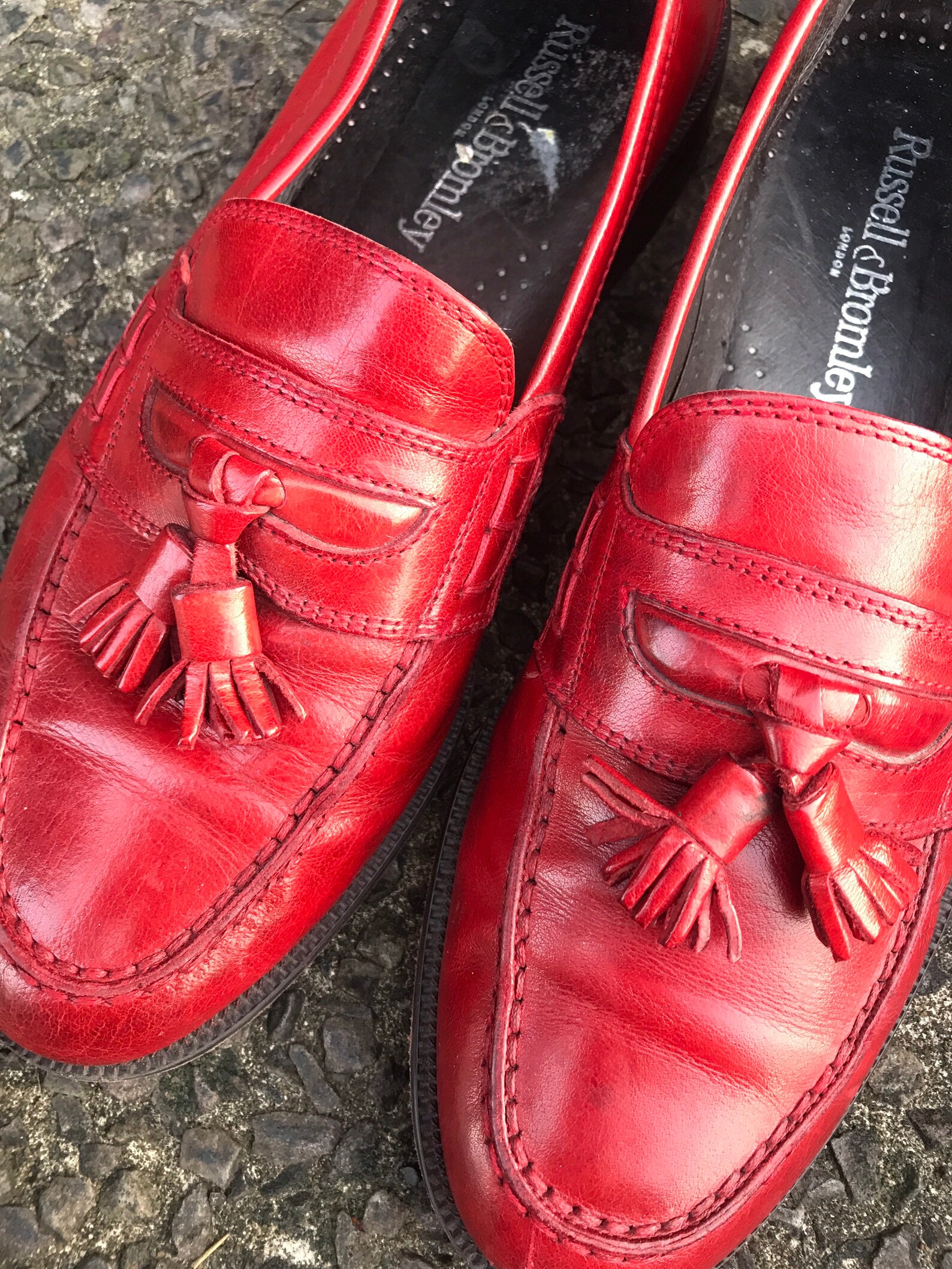 tassel loafers russell and bromley