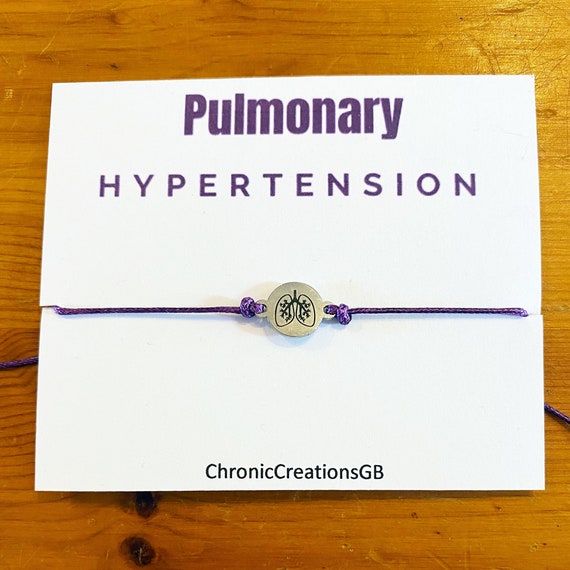Pulmonary Hypertension Lungs Bracelet Pulmonary Hypertension Etsy