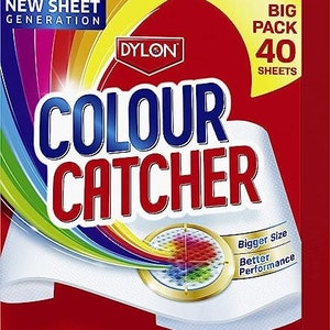 Colour Catcher Complete Action Laundry Sheets, Helps to Prevent Colour Run and Protects Brightness 40 Sheets zdjęcie 1