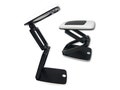 Crafters Dream Compact Desk Lamp - Foldable Black and White LED Battery Operated Desk Lamp with x3 Magnifying Lens