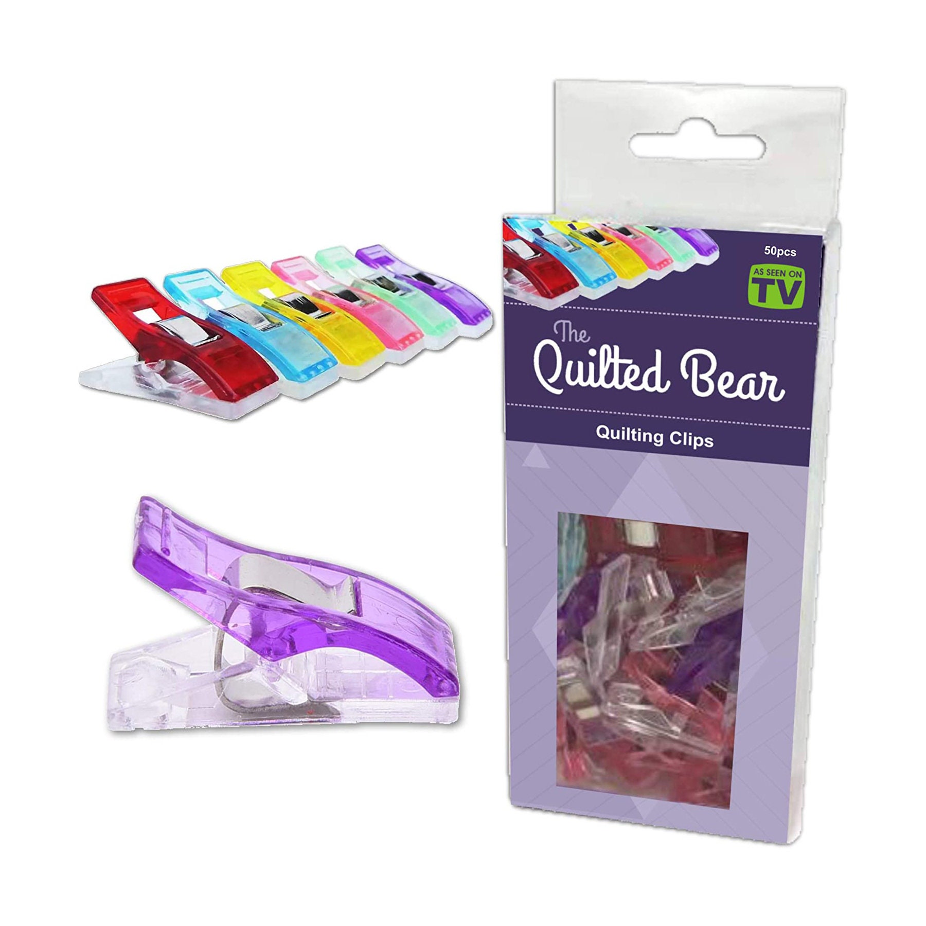 Quilting Clips - Sewing Clips - Fabric Clips - Sewing gifts - Binding Clips  - Clips in Tins - Gift for Quilters - Quilt Retreat Gift