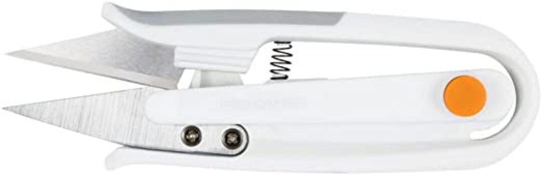 Fiskars Thread Cutting Shears, Stainless Steel, White/orange, Standard ...
