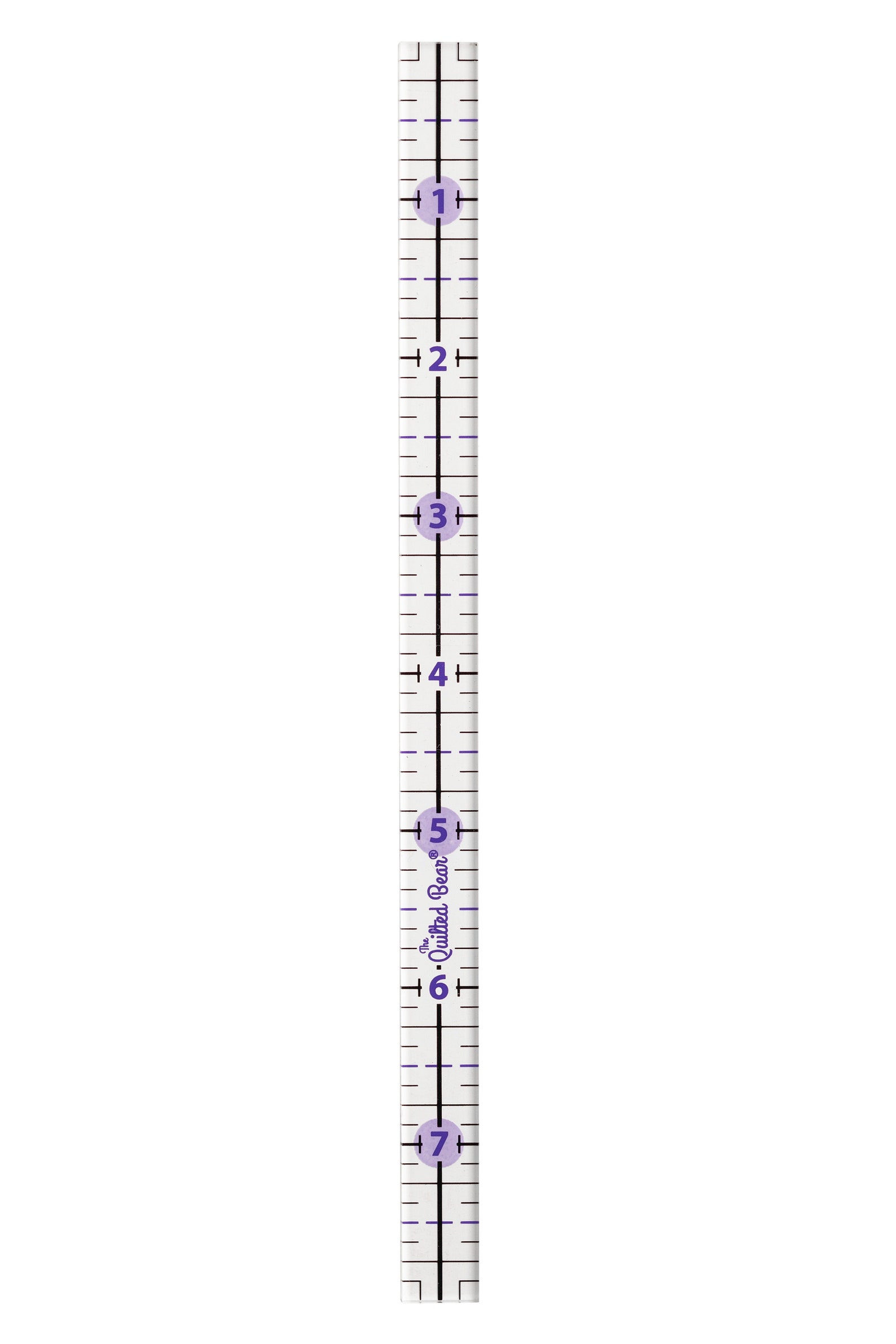 The Quilted Bear Quilting Rulers - Transparent Acrylic Non Slip ...