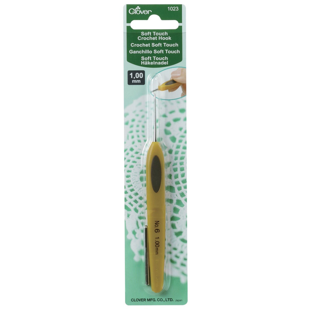 Clover Soft Touch Steel Crochet Hooks Full Range of Sizes Etsy