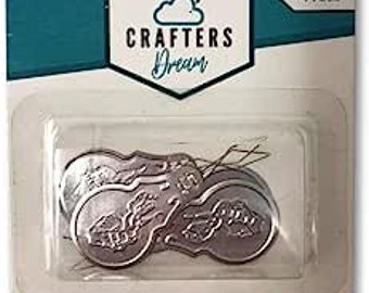 Crafters Dream Needle Threaders - Pack of 4. Ideal for Sewing. for Hand and Machine Threading.