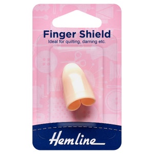 Hemline Plastic Finger Shield, Ideal for Sewing, Quilting, Darning and more