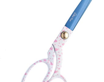 The Quilted Bear Fabric Scissors - 8.5" (21.5cm) Titanium Precision Blade Sharp Heavy Duty Scissors Great for Cutting Fabric & Crafting