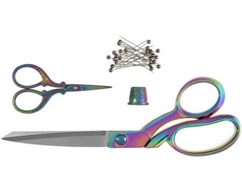 The Quilted Bear 3.5 Embroidery Scissors Small Sharp Blades Used