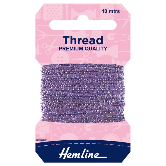 Hemline Glitter Thread - 10mtr Hemline Glitter Thread - 10mtr
