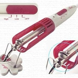 Clover Mini Iron II, UK or European plug, 4 Interchangeable Tips