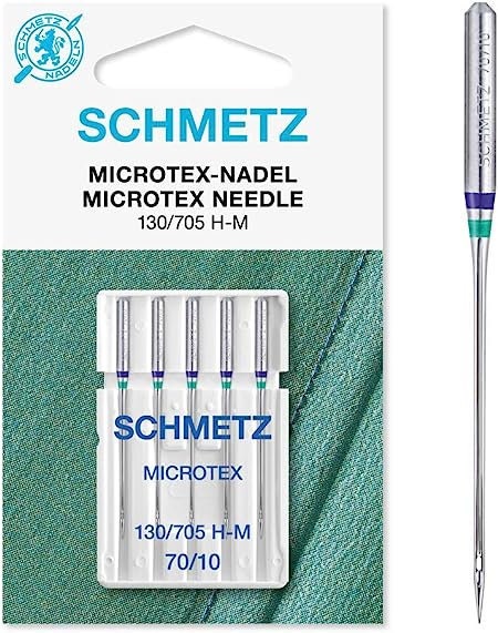 Schmetz Microtex Machine Needles- 4 Different Sizes Available 60/8