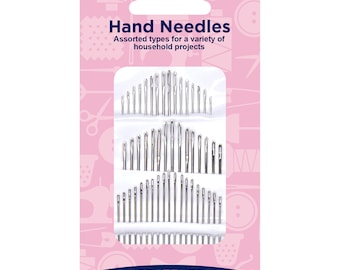 Hemline Craft Sewing Needle Assortment in Compact Case